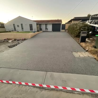 Exposed Aggregate Driveway
