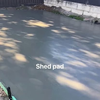 Plain Concrete Driveway